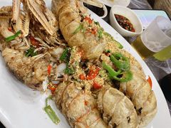 椒盐濑尿虾-富来美食