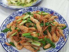 葱爆虾-广迎居老正兴菜馆