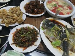 -北京龙庆四季香农家饭庄·灶台鱼·碳烤虹鳟鱼(龙庆峡店)