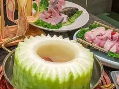 -得意咚瓜·顺德鱼生·冬瓜火锅(深圳首店)