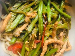 豆角丝炒肉拌转百刀-日上三甘(三里屯店)