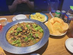 俭寨小公鸡-俭寨大盘芦花土鸡·小公鸡·烧烤新疆菜(云通店)