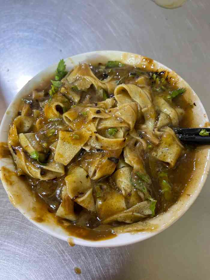 正味斋锅巴菜-"西北角居民楼里一个传说,很多人都说他家的.