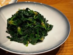 清炒菠菜-萬國春·中菜馆(颐和公馆店)