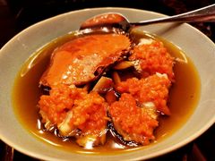 鸡油花雕蒸三门蟹-杭州西子湖四季酒店·金沙厅