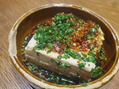 盐蛋豆腐-醋果子炒大肠·老赣南客家菜(渔湾里店)