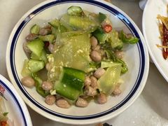 黄瓜拉皮花生米-七百岁羊肉馆(环球港店)