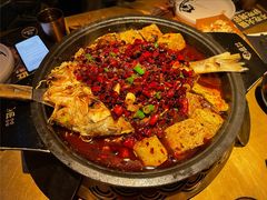 麻辣诱惑味豆花烤鱼-烤匠麻辣烤鱼(青羊万达店)