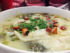酸汤鱼片-老头儿油爆虾(星光一期店)