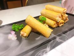 脆筒龙虾卷-后海16号·北京私房菜