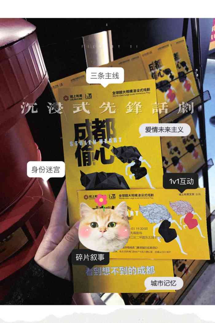 孟京辉城市浸没剧《成都偷心》-"票价太划算了,这样一个大型浸没式