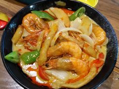咖喱皇焗大虾-院子餐厅·大锅菜·老杭帮(桥西直街店)