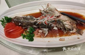 Scallion Oil Steamed Mandarin Fish
