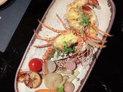 香焗龙虾配自制黑松露酱-上海苏宁宝丽嘉酒店·Cafe Bellagio西餐厅