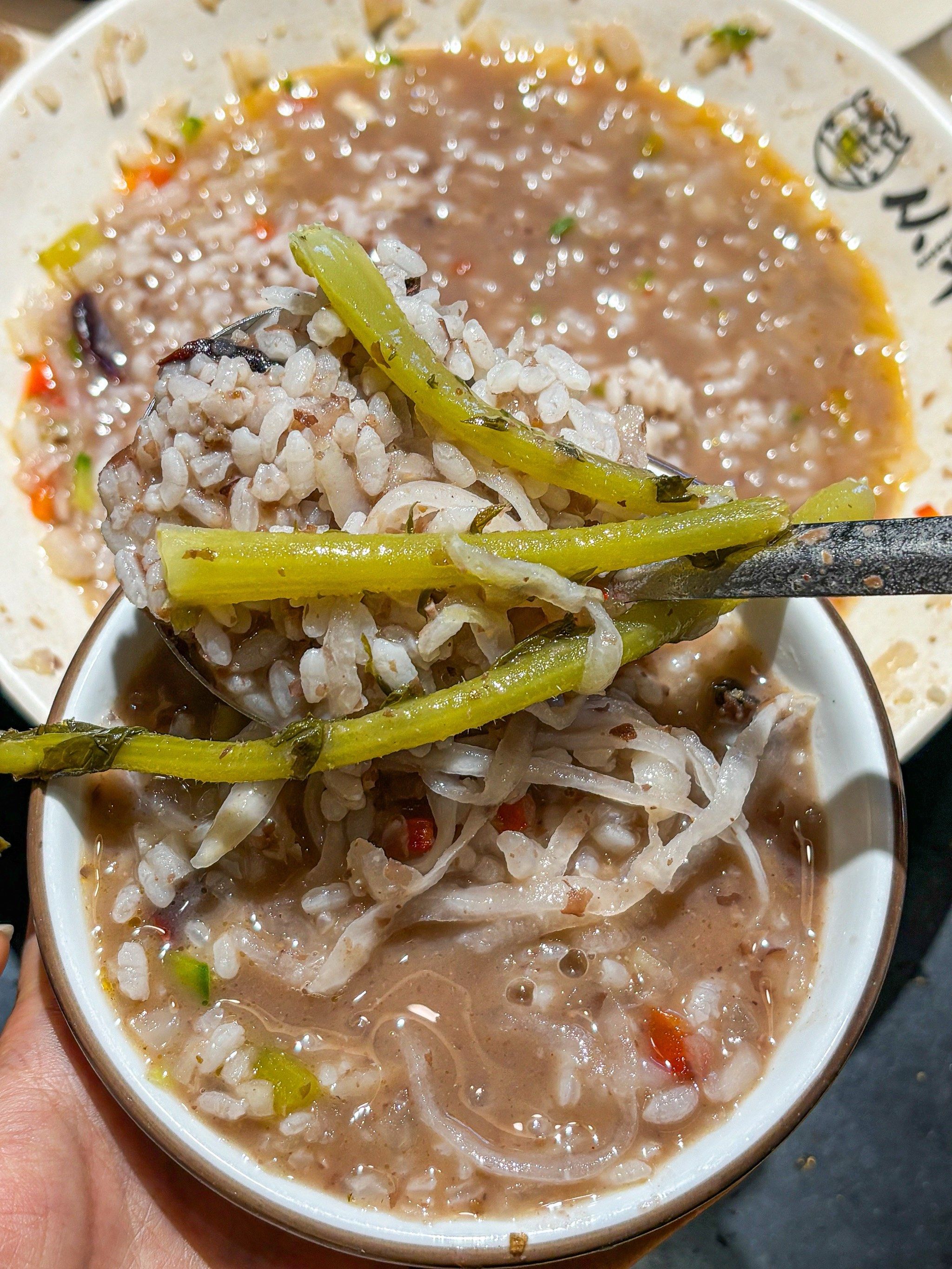 昆明最好吃的酸菜红豆泡饭