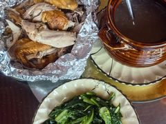 -古榕农庄·桑拿簸箕菜·招牌泥焗鸡(清远长隆店)