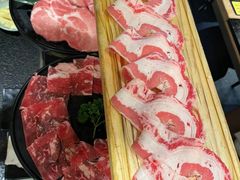 一米长盘牛五花-犟牛家·榴莲烤肉(五棵松店)
