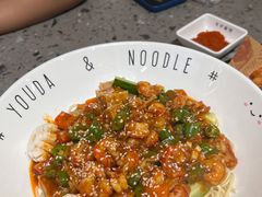小龙虾尾拌面-友达面馆(海珠店)