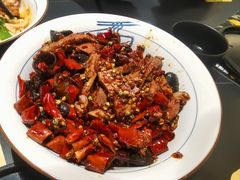 炝炒腰花-嘎嘎鸭脑壳(金沙店)