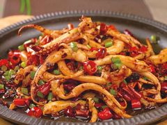 平锅鱿鱼须-湘湾土菜馆(陈村店)