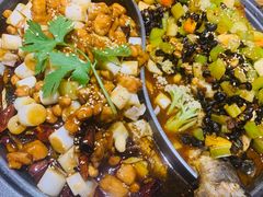 宫保鸡丁烤鱼（清江鱼/斤）-锦尚阁烤鱼•天津菜(宣武门胡同店)