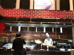 自助取餐区-美食汇自助餐厅(兰州万达文华酒店)