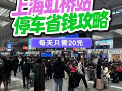 -虹桥火车站-停车场