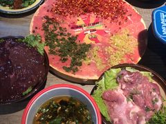 特色内脏九宫格拼盘-王歘歘·chuǎ火锅(五道营店)