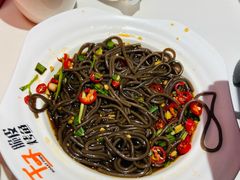 凉拌蕨根粉-千子脆皮烤鱼(罗斯福店)