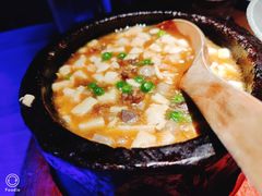 虾仁鸡汤豆腐-绿茶餐厅(光谷世界城步行街店)