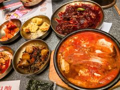 -草家酱蟹炭火烤肉店(珲春南路二店)