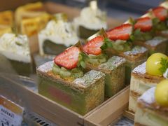 抹茶草莓拿破仑-KNOTKNOT珞珞·日式甜品(K11店)