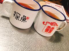 自助柠檬红茶-探鱼·鲜青椒爽麻烤鱼(广州花都来又来店)