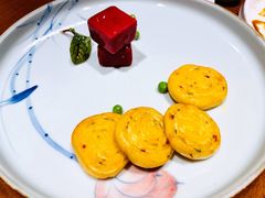 玫瑰鹅肝配上海葱油饼-上海人家花樣年华(中山公园店)