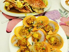 蒜蓉粉丝蒸扇贝-花乐餐厅(涠洲岛店)