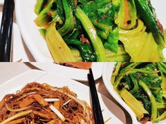 豆豉鲮鱼炒油麦菜-香港新发烧腊茶餐厅(书城店)