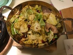 干锅圆白菜-绿茶餐厅(西单老佛爷店)
