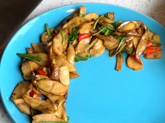 野芫荽炒牛肝菌-半山腰·云南菜(侨福芳草地店)