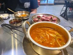 泡菜肥牛汤-本炙炭烤·蒲烧活鳗料理店(金沙洲店)