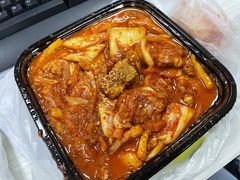 五花肉炒泡菜-山海珍味韩国料理(奥城店)