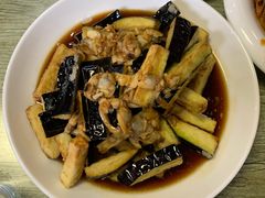 蛤蜊肉拌茄子-华春餐馆(鱼山路店)