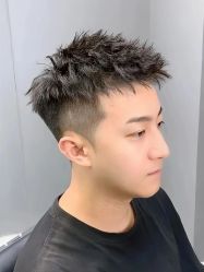 -海文先生国潮烫染男士理发馆