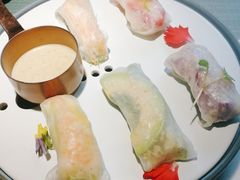 漫步花开彩虹卷-蜜桃花开·中西融合菜E&W(南长街店)