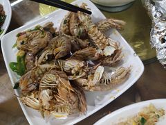 椒盐濑尿虾-明记海鲜大排档(巽寮湾店)