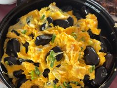 鸡蛋炒木耳-北京龙庆四季香农家饭庄·灶台鱼·碳烤虹鳟鱼(龙庆峡店)