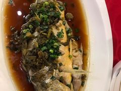 咸菜蒸黄鱼-光头老板·本帮菜