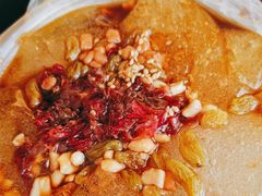 玫瑰花蜜冰粉-贺记蛋烘糕(青羊第五分店)