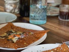 鸡蛋蘑菇熏肉荞麦可丽饼-RAC BAR(安福路店)