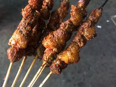 -劳动公园新疆人烤腰子