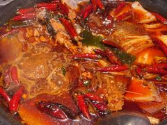 -探鱼·鲜青椒爽麻烤鱼(天河优托邦店)
